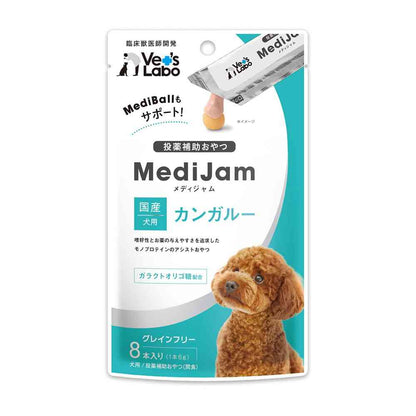 Japan Pet Communications Dog Medi Jam Kangaroo 6g x 8 tubes