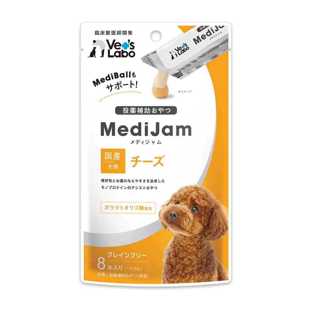 Japan Pet Communications Dog Medijam Cheese 6g x 8 Sticks