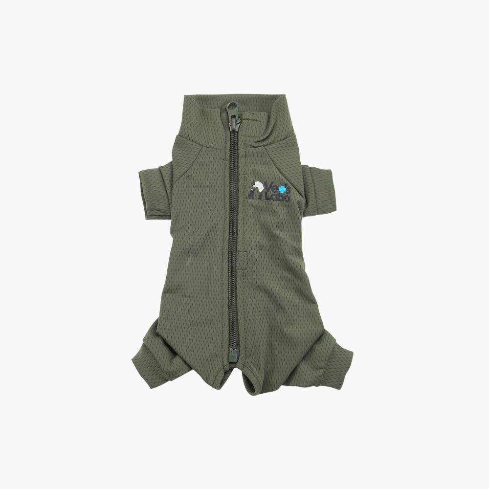 Dog Betswear with Sleeves for Boys Khaki Size XS
