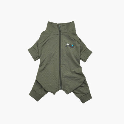 Dog Wear Bet's Wear with Sleeves for Boys Khaki M