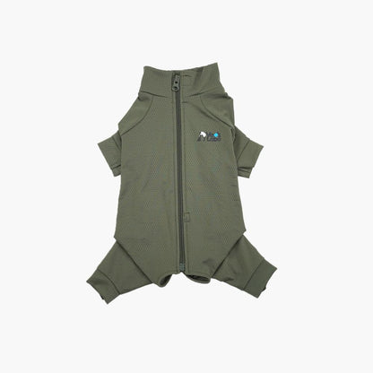 Vet's Wear with Sleeves for Boys Khaki L