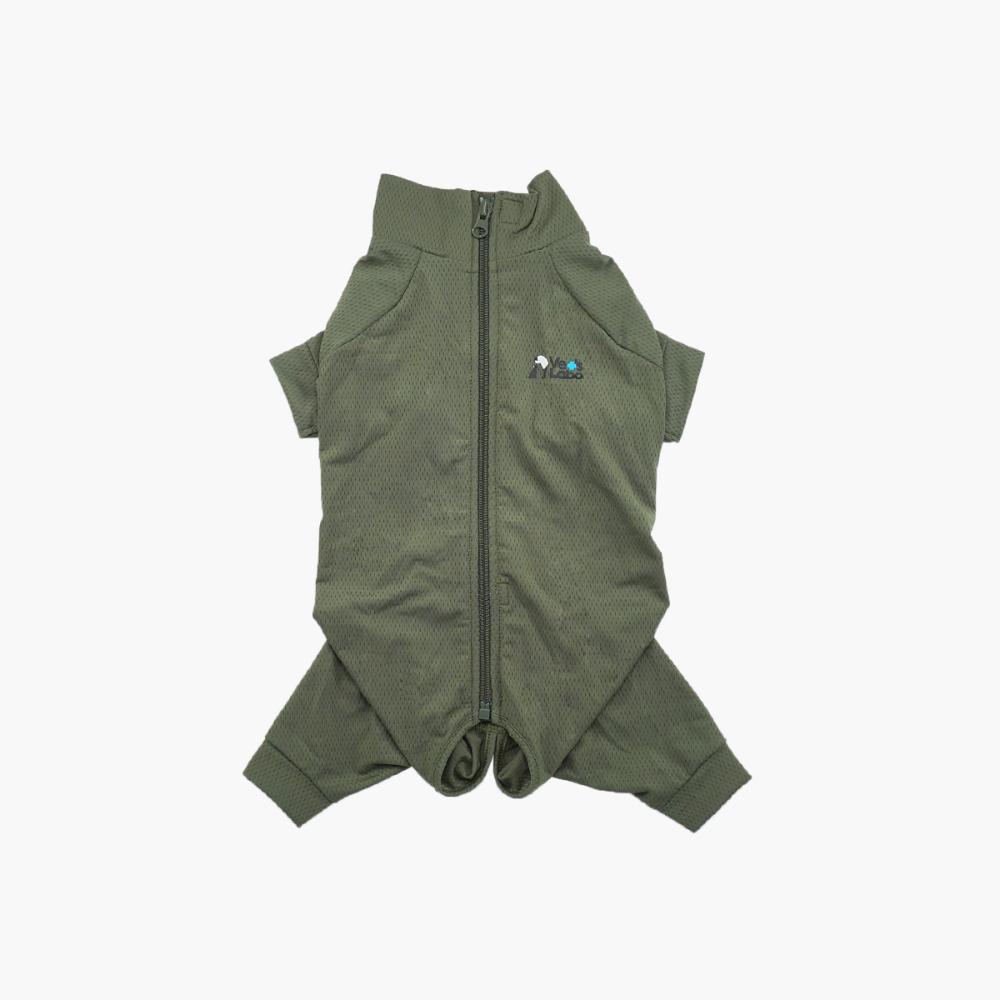 Dog Betswear with Sleeves for Boys Khaki Size XL