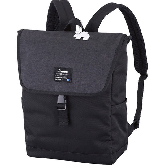 Moz Flap Backpack - Black