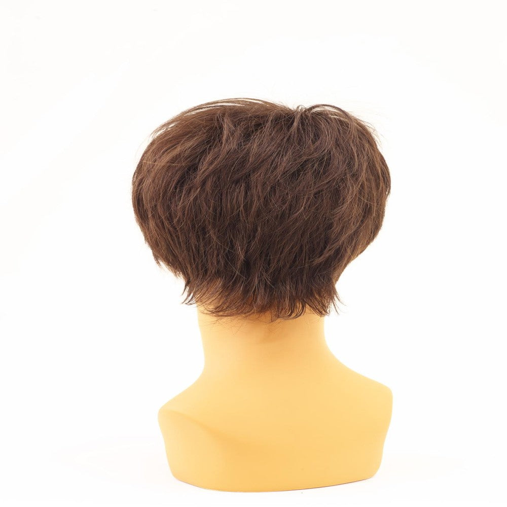 Priscilla MAN All Wig Natural Short Midi Heat-Resistant