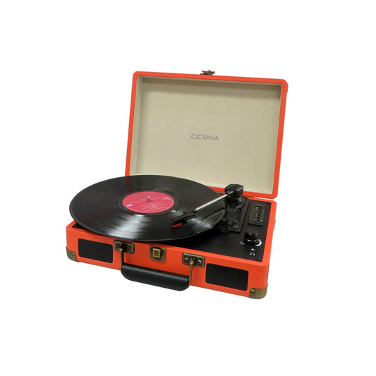 Record Player Orange TE-1907-OR
