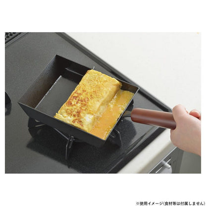 Iron Pot Tamagoyaki Pan Silicone Coating 5113