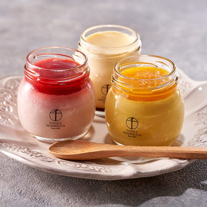 Ginza Senbikiya Ginza Pudding Assortment 6 Pieces × 1 Box