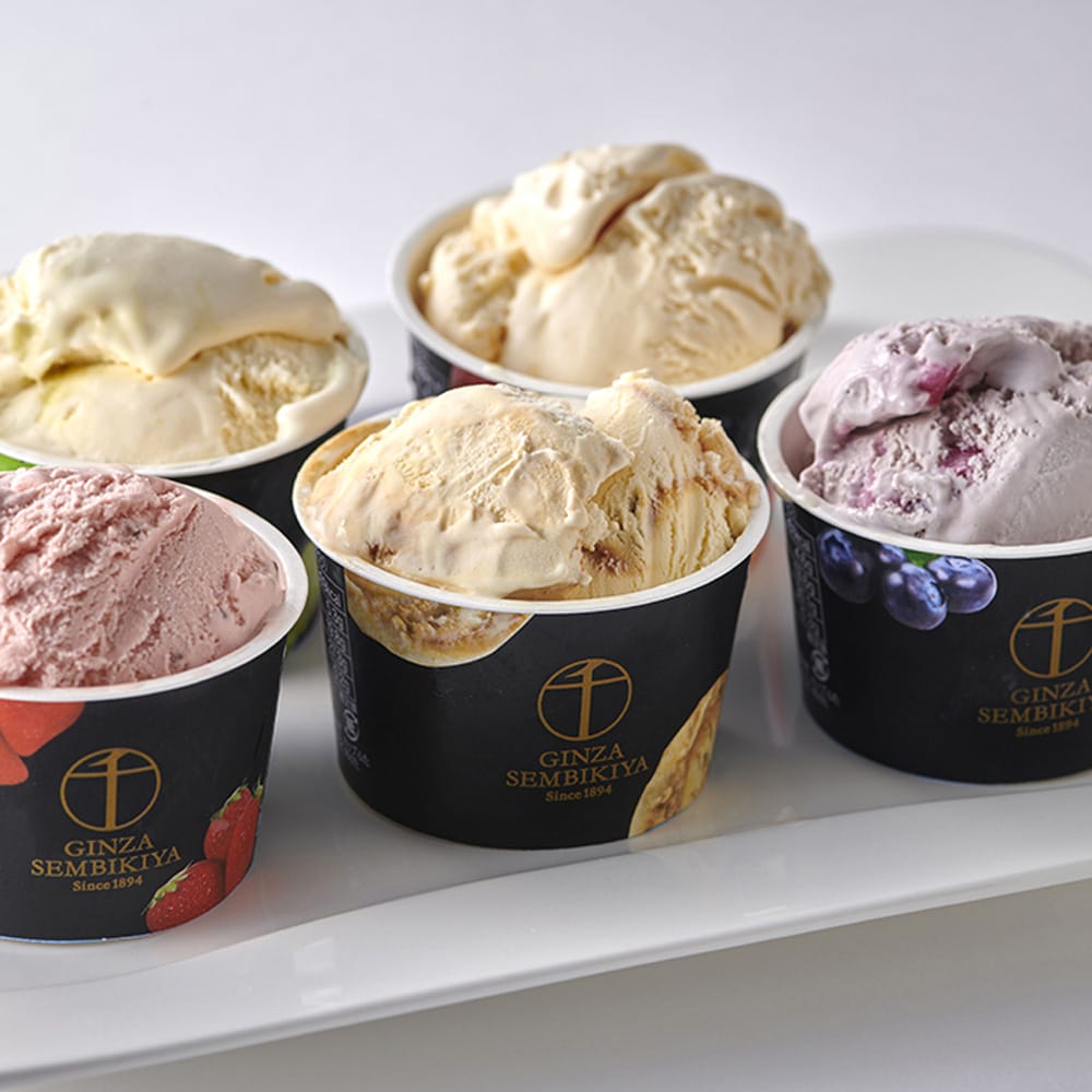 Ginza Senbikiya Premium Ice Cream 10 Pieces x1 Box