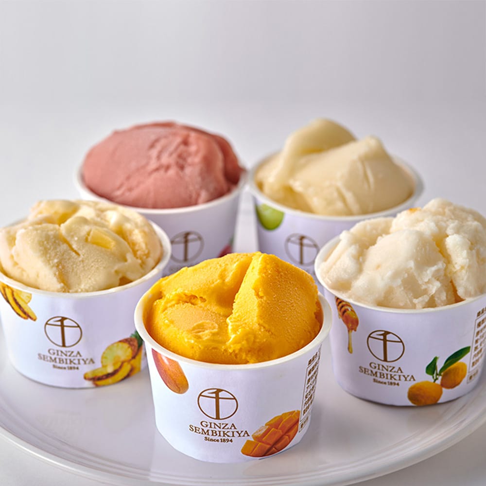 Ginza Senbikiya Ginza Premium Sorbet × 1 Box