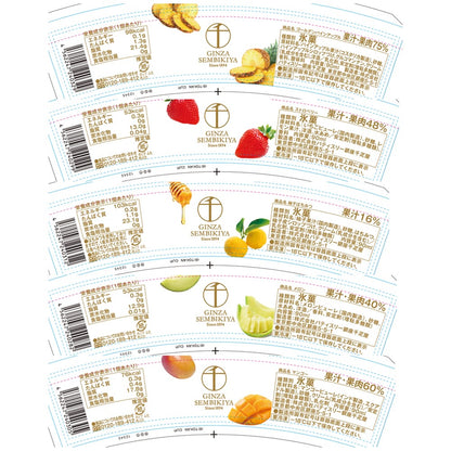 Ginza Senbikiya Ginza Premium Sorbet × 1 Box