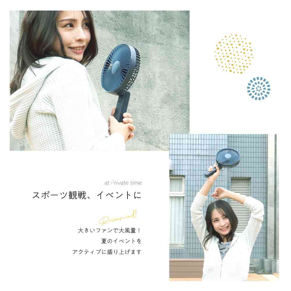 Newseed Seena LCD Display High Airflow Handheld Fan