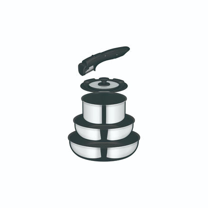 Thermos Detachable Handle Frying Pan 5-Piece Set KSF-5A S