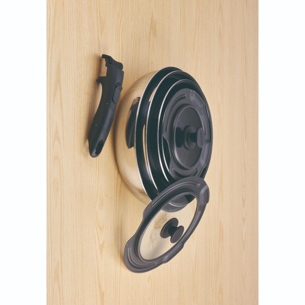 Thermos Detachable Handle Frying Pan 8-Piece Set KSF-8A S
