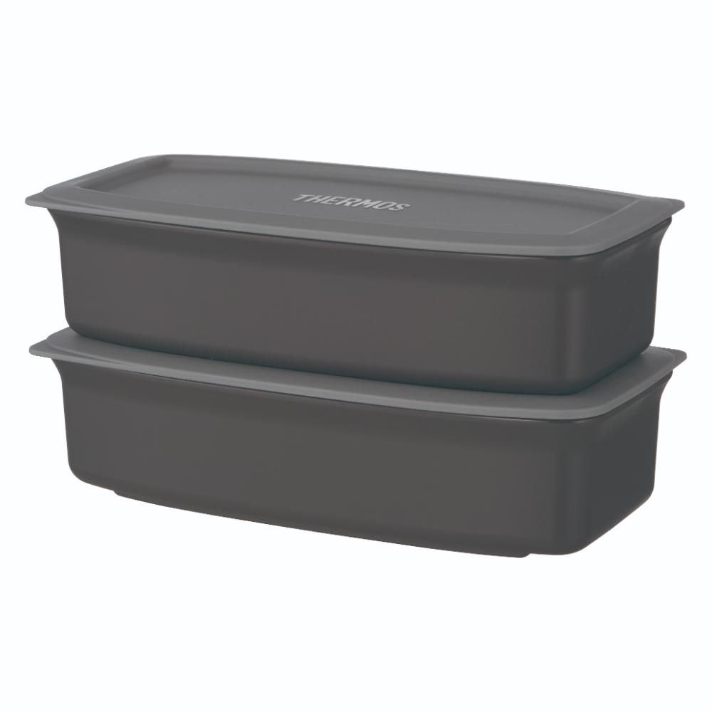 Thermos Vacuum Insulated Soup Lunch Set JEH-1000 BKGY