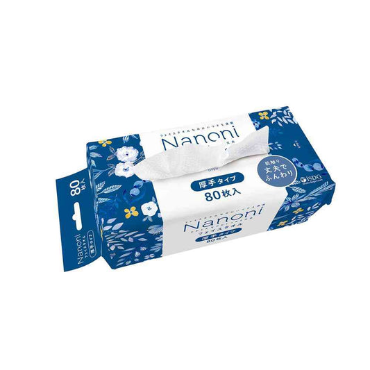 Ishoku Dogen Nanoni Face Towel Thick Type 80 Sheets