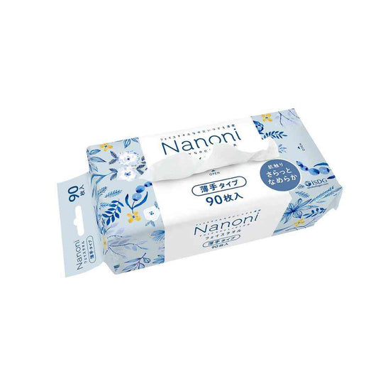 Ishoku Dogen Nanoni Face Towel Thin Type 90 Sheets