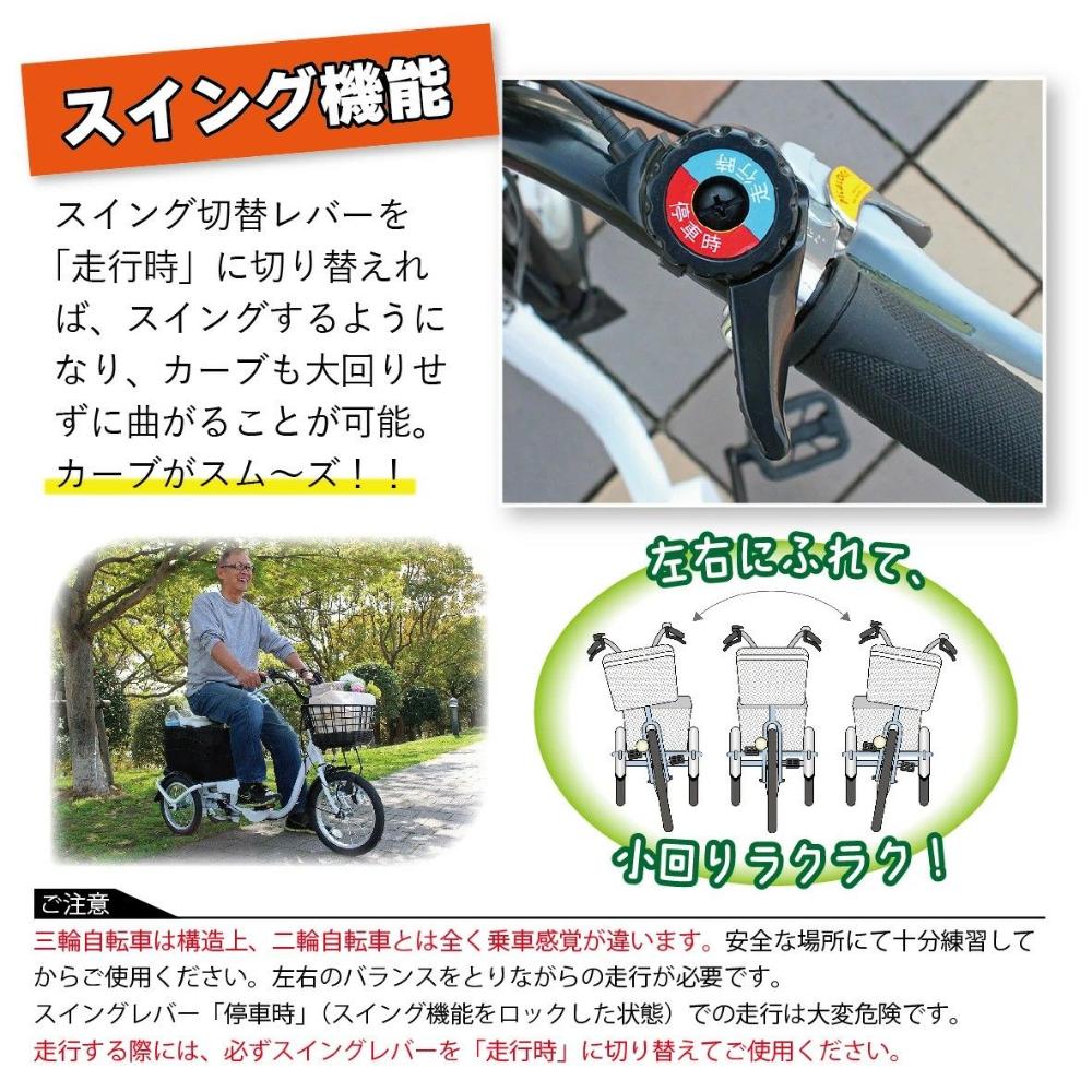 SWING CHARLIE Low-Type Tricycle L