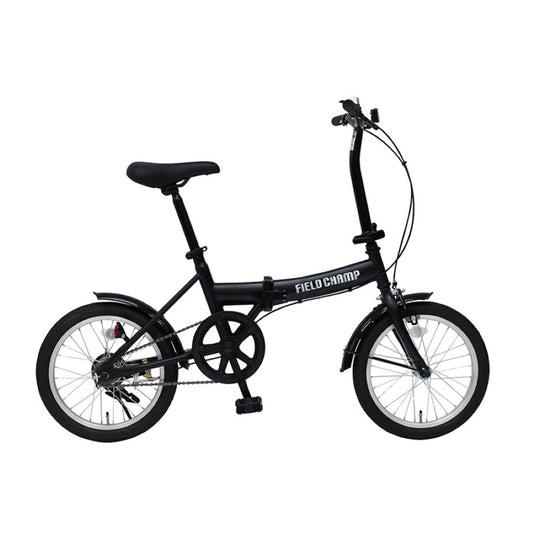 MC719 16-Inch Folding Bicycle BK