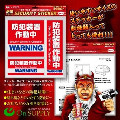 OnSquare Security Sticker Security Device in Operation