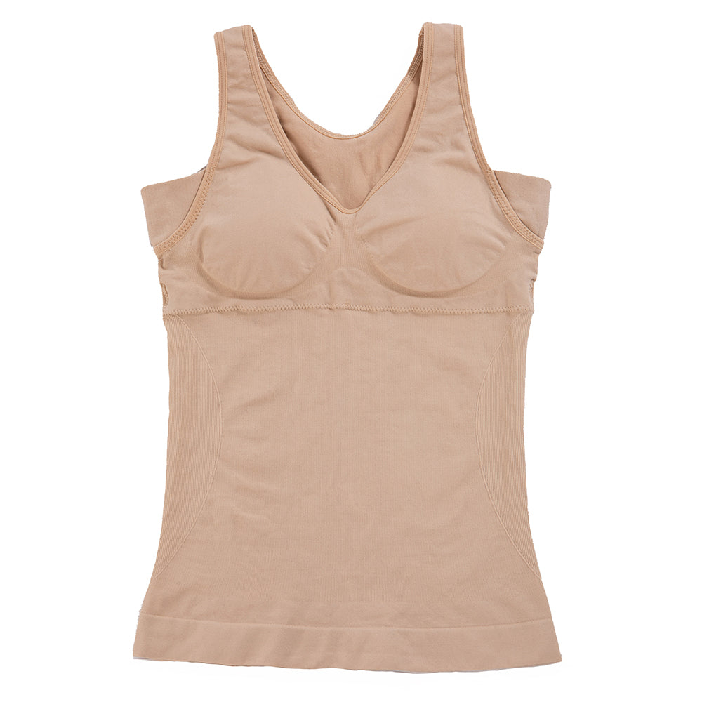 Air Fit Side Pad Camisole Beige S-M