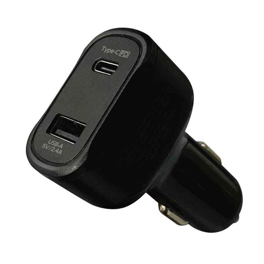 Ozma PD-Compatible DC-USB Charger C&A 60W Black