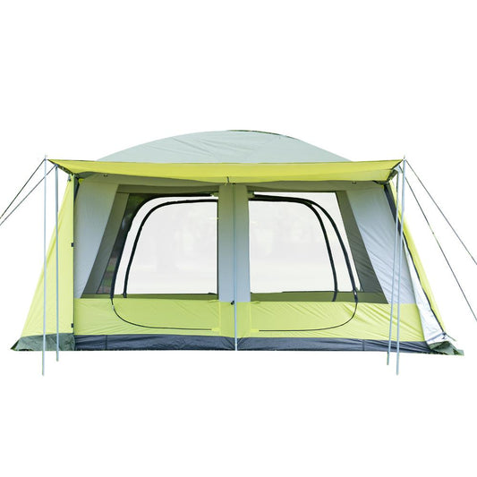 ad135 Two-Room Tent (Green)