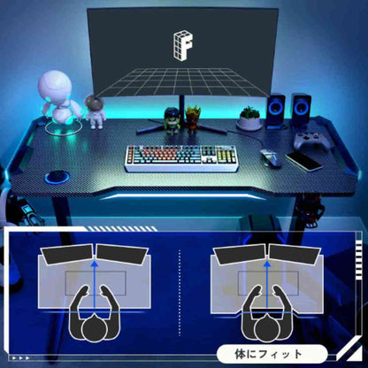 Electric Height Adjustable Gaming Desk GT2-JA