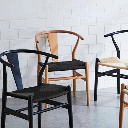 Paper Cord Dining Chair DC-NDK-NABK