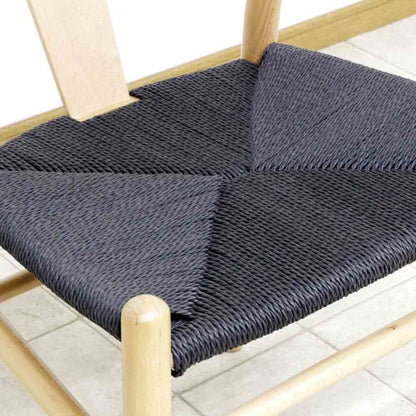 Paper Cord Dining Chair DC-NDK-NABK
