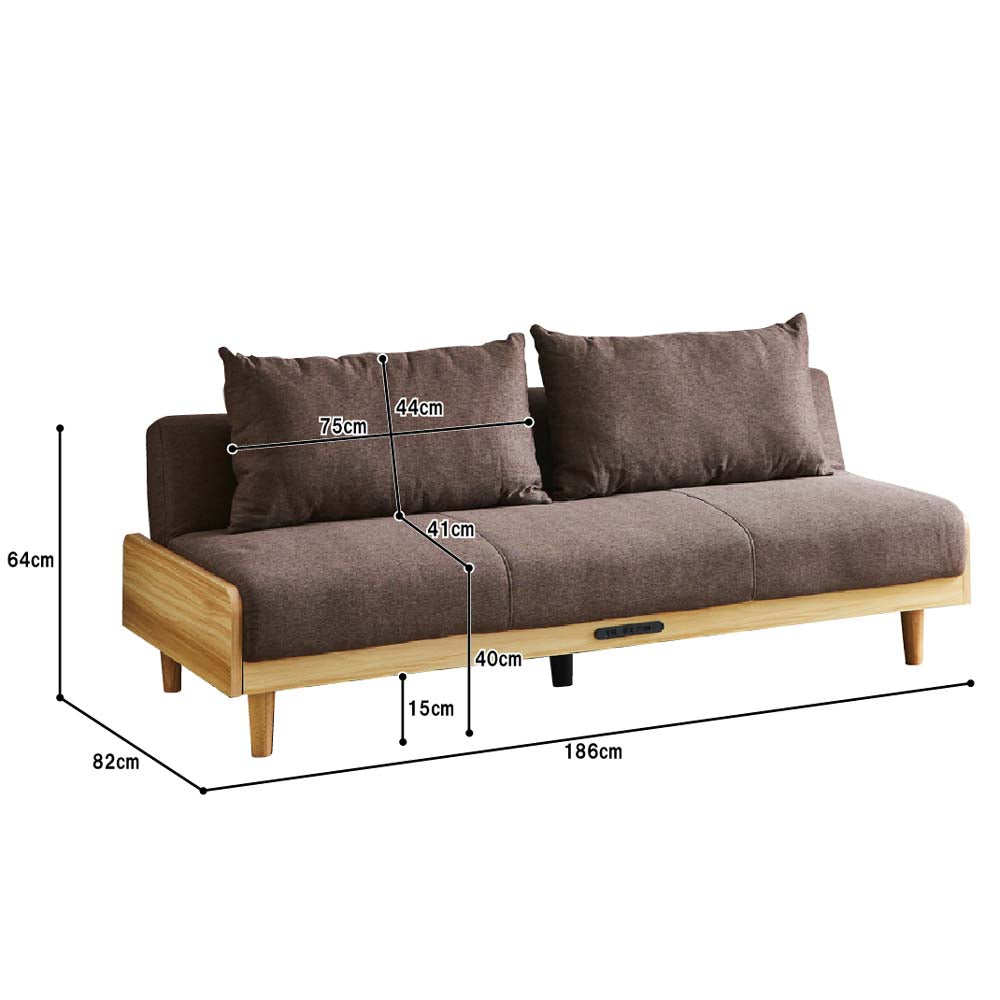 Natural and Modern Sofa Bed SB-BFN