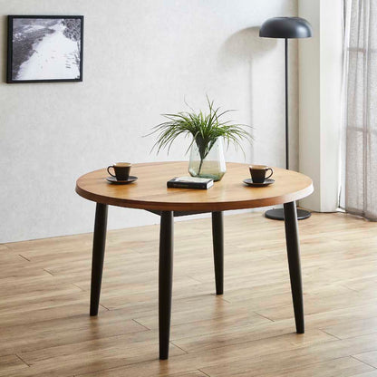 Luxury Round Dining Table 110 - Solid Oak