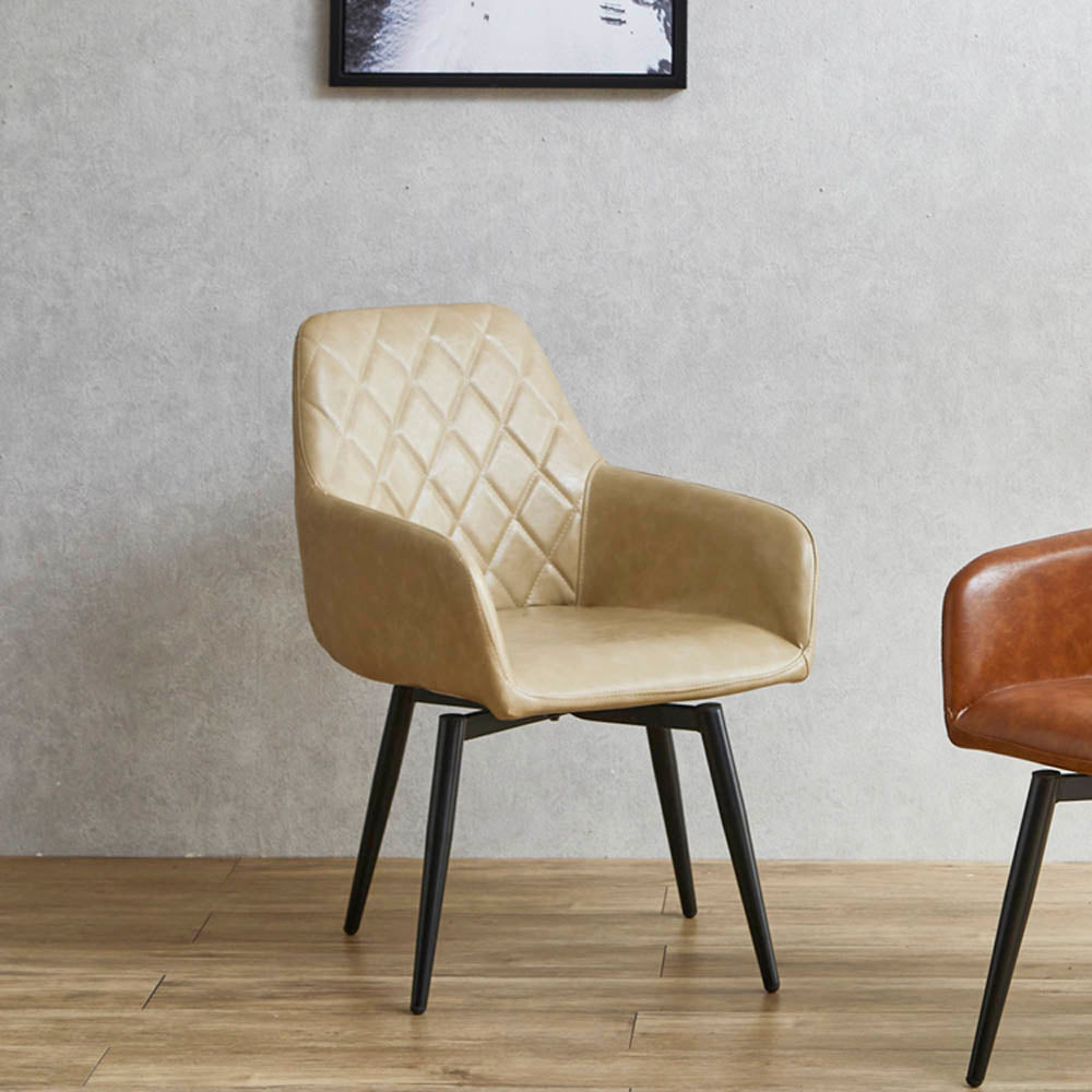 Rotating Dining Chair Set of 2 DC-CRP-CM