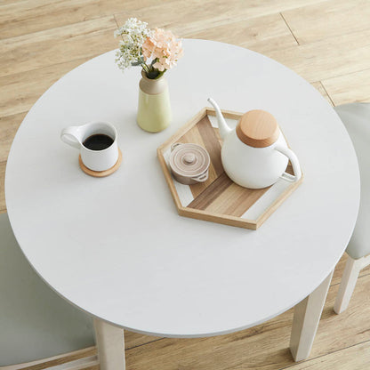 Round Table Set of 3 - DC-ERN-3-WH
