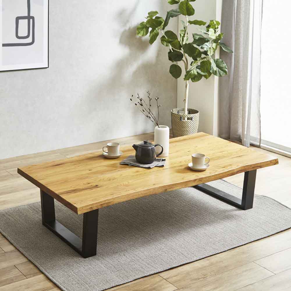 Luxury Low Table 180 - Solid Oak