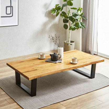 Luxury Low Table 180 - Solid Oak