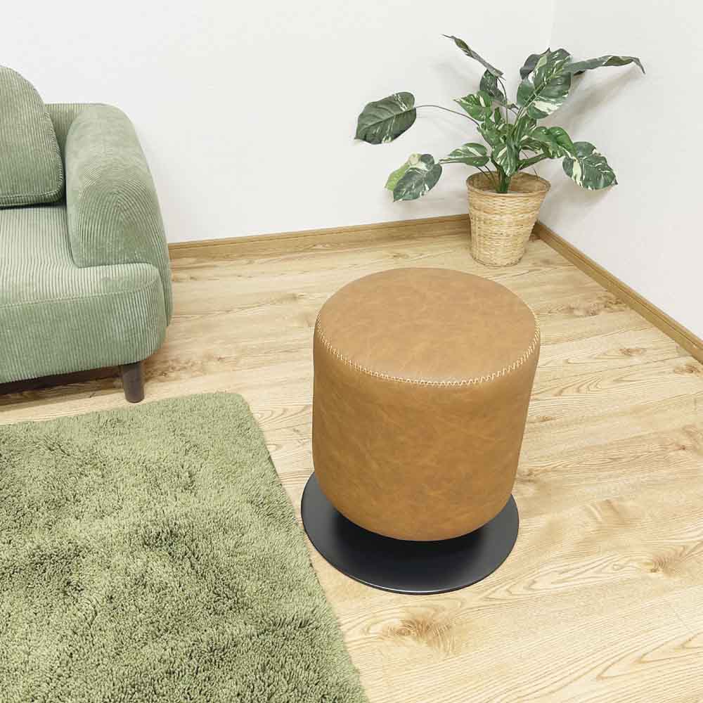 Stylish Round Stool ST-BN-LBR