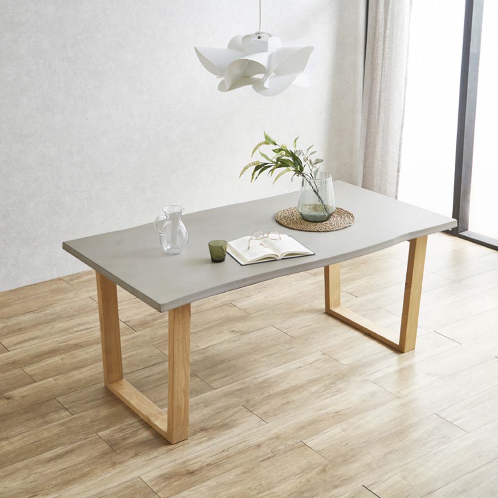 Modern Design Dining Table 160 - Concrete Look