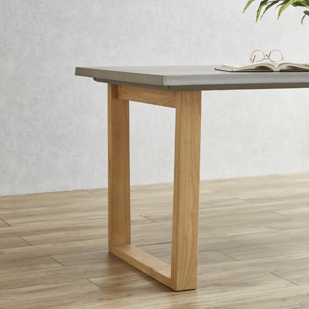 Modern Design Dining Table 160 - Concrete Look