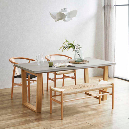 Modern Design Dining Table 160 - Concrete Look