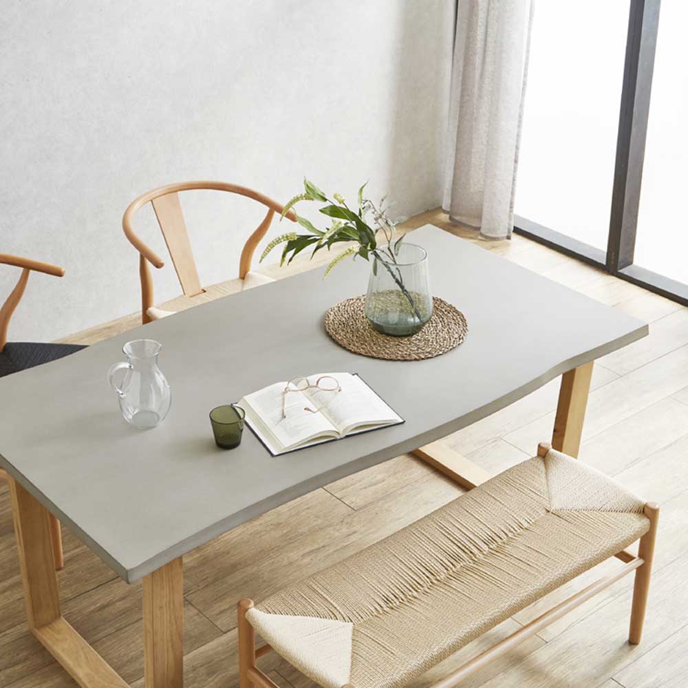 Modern Design Dining Table 160 - Concrete Look