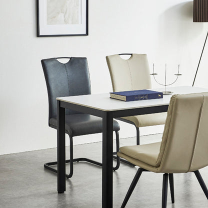High Back Modern Dining Chair - Set of 2 DCRI-BK