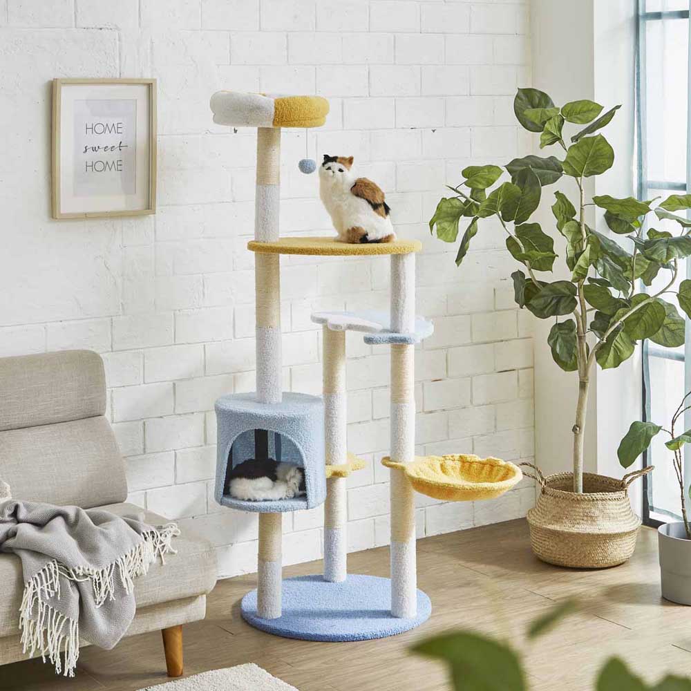 Cat Tower Aqua
