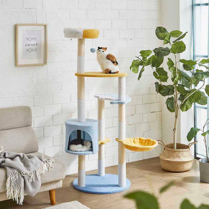 Cat Tower Aqua