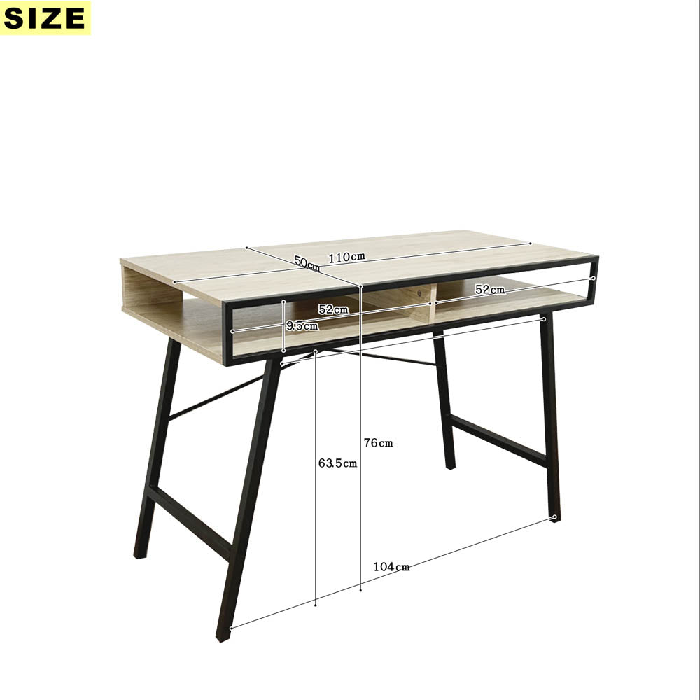 Desk with Storage KD-LOLLY-110SD
