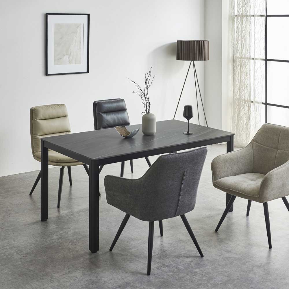 Casual Design Ceramic Table 120 - Gray