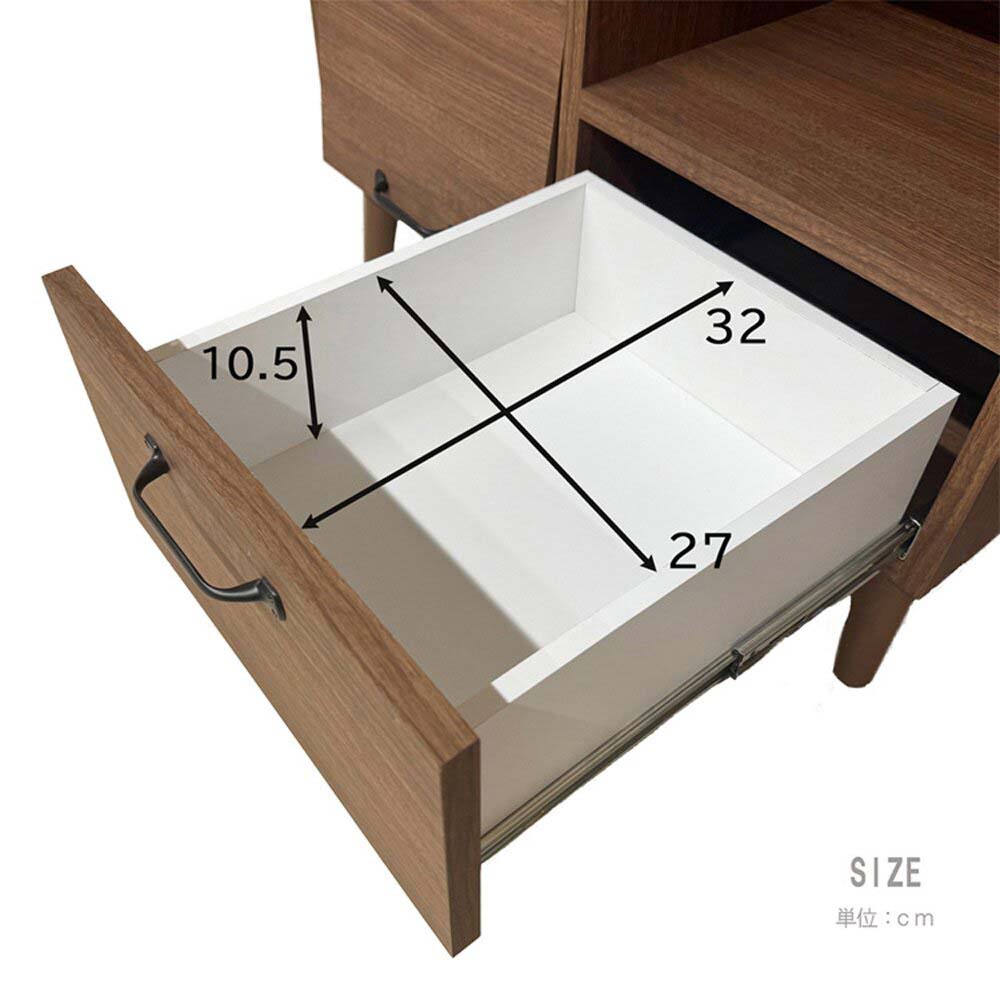 Nordic Style Domestic Cabinet 72cm CN-GY-W72-WH