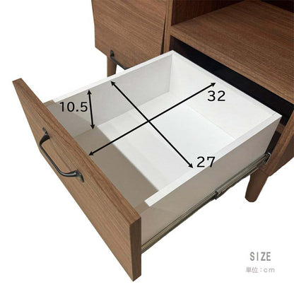 Nordic Style Domestic Cabinet 72cm CN-GY-W72-WH