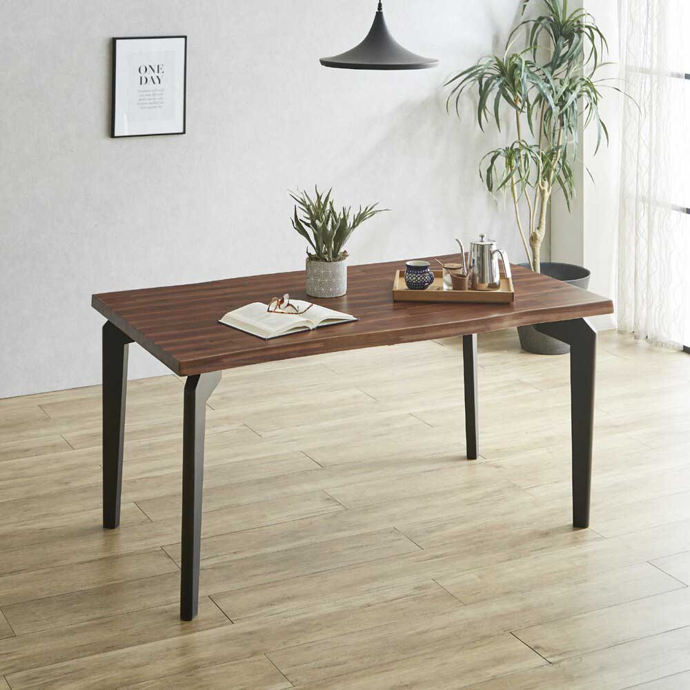 Acacia Wood Dining Table 140 - Brown