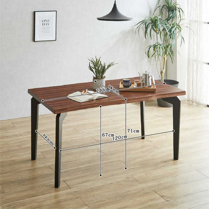 Acacia Wood Dining Table 140 - Brown