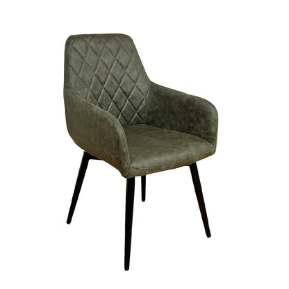 Rotating Dining Chair Set of 2 DC-CRP-GR